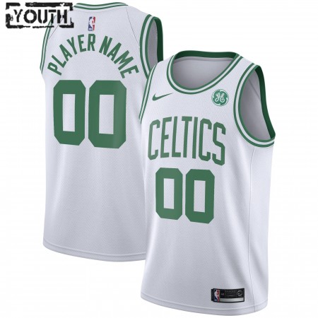 Kinder NBA Boston Celtics Trikot Benutzerdefinierte Nike 2020-2021 Association Edition Swingman